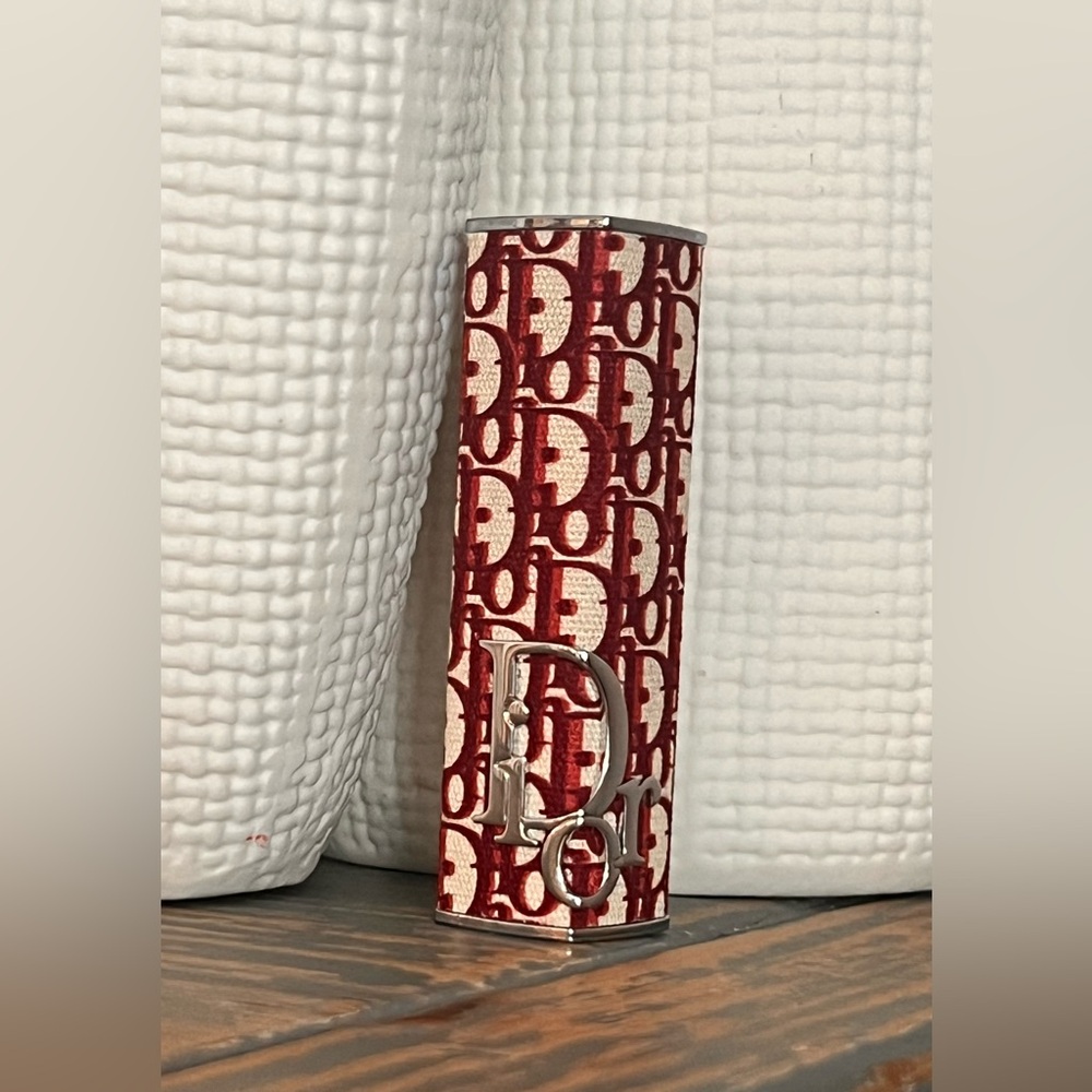 DIOR ADDICT CASE - LIMITED EDITION: Burgundy Oblique NWOT - Picture 6 of 9